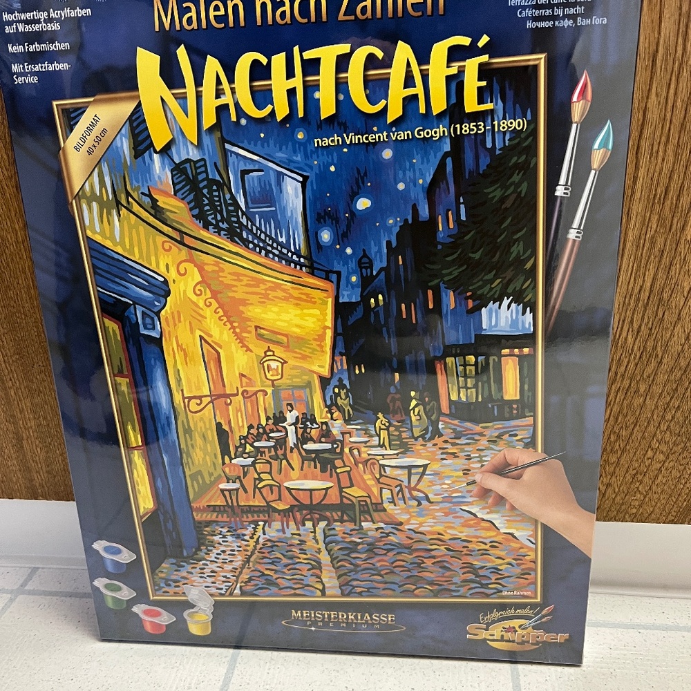 Paint by Number  NACHTCAFE. / The Cafe By Night  SCHIPPER BRAND
